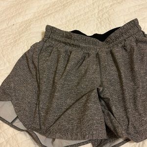 Lululemon track that shorts. Size 8